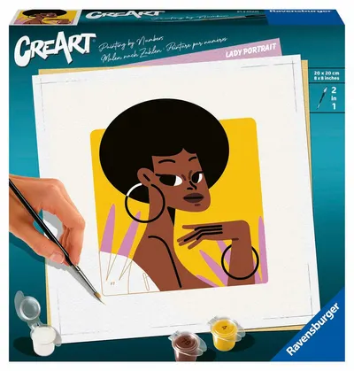 Set de pictură pe numere Ravensburger CreArt - Portret