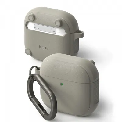 Husa Ringke Onyx Magnetic pentru Apple AirPods 4, Gri