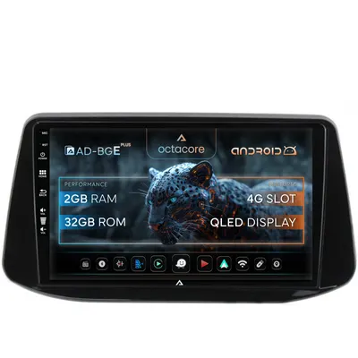 Navigatie Hyundai I30 (2017-Prezent), Android, E-Octacore 2GB RAM + 32GB ROM, 9 Inch - AD-BGE9002+AD-BGRKIT225
