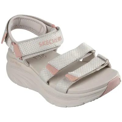 Sandale femei Skechers D'lux Walker Sandal-sea-scape, Bej