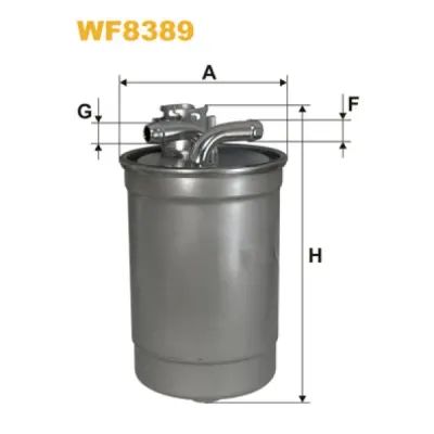 Filtru combustibil WIX FILTERS WF8389
