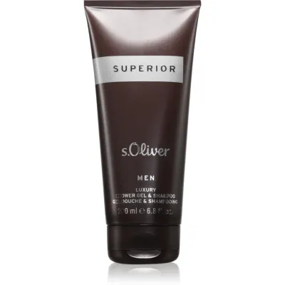 s.Oliver Superior Men gel de duș pentru bărbați 200 ml