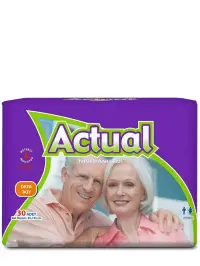 Actual Scutece Adulti Medium 30 buc
