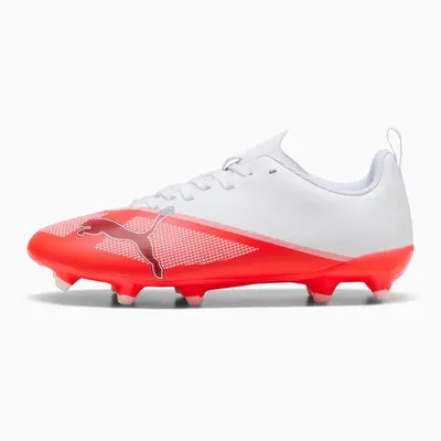 Puma Ultra 7 Play FG Junior Alb și roșu