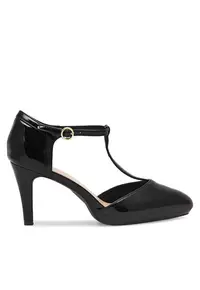 Pantofi dama - Sintetic - Negru - Negru
