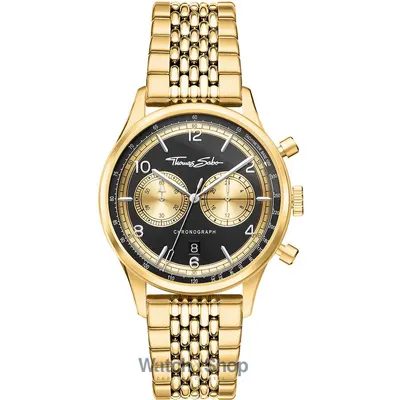 Ceas Thomas Sabo Thomas Sabo WA0376-264-203 Rebel at Heart Chronograph Mens Watch 40mm 3ATM