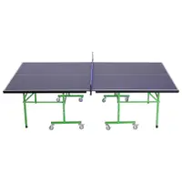 HOMCOM Masă de Ping-Pong Profesională cu Roți, 152,5X274X76cm