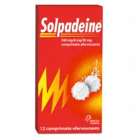Solpadeine 500 mg/8 mg/30 mg, Perrigo | 12 comprimate efervescente