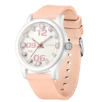 Ceas Copii Sanda 3252 Roz-Alb - Design Sport, Analog, Diver, Rezistent la Apă 5ATM
