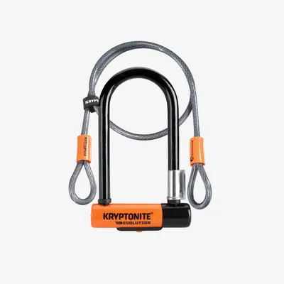 Sistem Antifurt Bicicletă U Evolution Mini-7 cu Cablu Kryptoflex