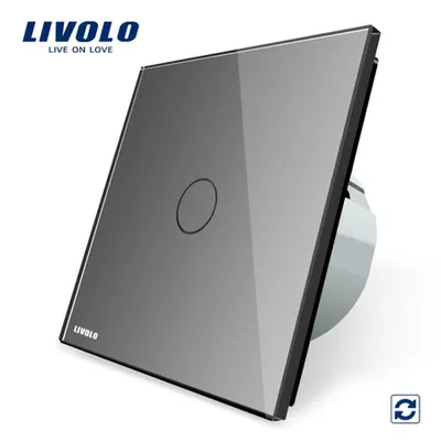 Intrerupator reset, buton revenire Gri
