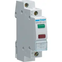 Lampa semnalizare 230V rosu+verde Hager SVN126