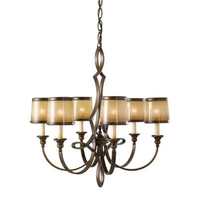 Corp de iluminat suspendat, lustra Justine 6Lt Chandelier