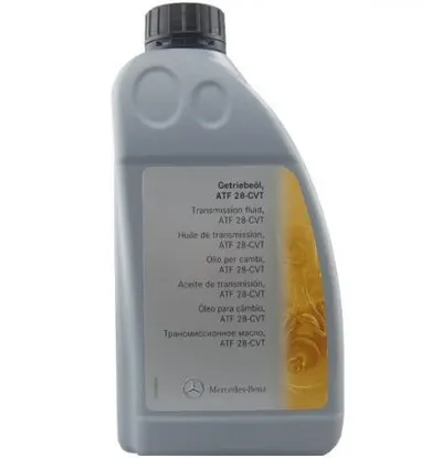 Ulei pentru transmsii CVT MERCEDES BENZ ATF 28-CVT MB236.20 A001989460311, volum 1 litru, galben 1L