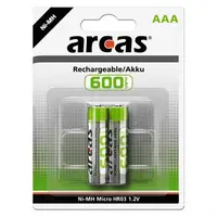 Arcas Acumulatori 600mAh Preincarcati 1.2V Ni-MH AAA R3 B2
