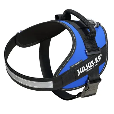 JULIUS-K9 IDC Power Single Colored, ham câini JULIUS-K9 IDC Power, ham câini, L, 23-30kg, albastru