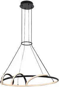LED candelabru Rabalux - Menazi 72022, 46W, negru-alb