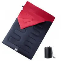 Gossi sac de dormit dublu cu perne de camping, adulti, 3-4 anotimpuri