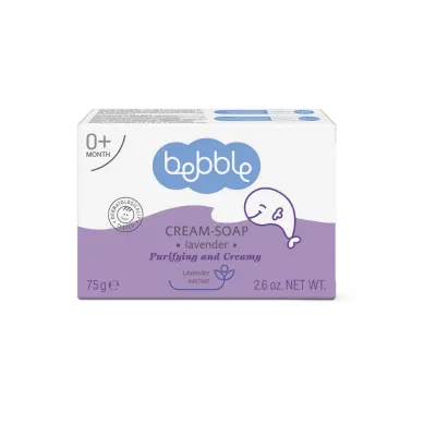 Bebble sapun crema cu lavanda, 75g