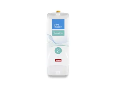 Detergent Miele UltraPhase 2 Sensitive, rufe albe, colorate si delicate, 1.5 L