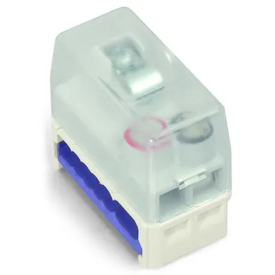 Supply module; for flat cable; 5 x 2.5 mm² + 2 x 1.5 mm²; 2-pole; gray