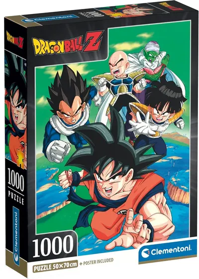 Puzzle Clementoni din 1000 piese - Dragon Ball Z