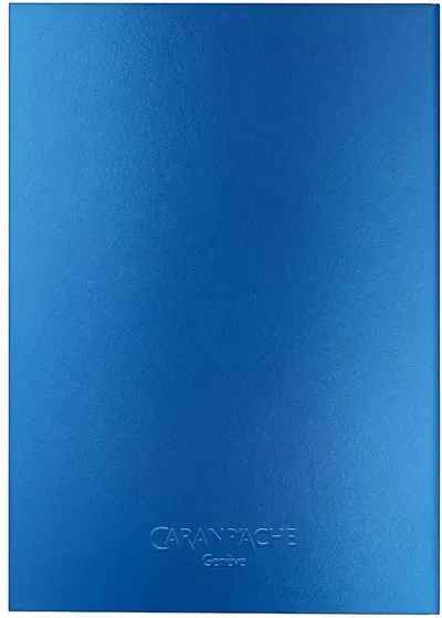 Agendă Caran d'Ache - Colormat-X, A5, liniat, albastru