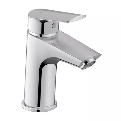 Baterie lavoar Duravit DuraStyle N11010002010, marime M, cartus ceramic, monocomanda, 156 mm, Crom lucios
