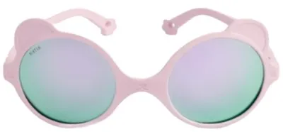 Ochelari de soare pentru copii Ki ET LA - Ourson, 2-4 ani, Light Pink
