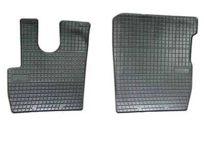 Set covorase auto din cauciuc Daf Cf 106 Euro 6 2012-, presuri FROGUM, negre, 2 buc.