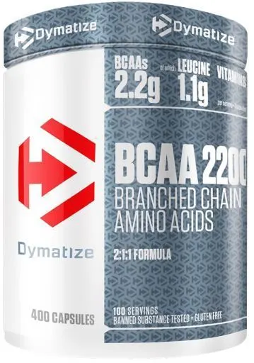 BCAA 2200, 400 capsule, Dymatize