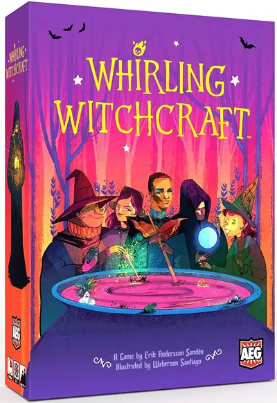 Joc de societate Whirling Witchcraft - pentru familie
