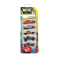 Set 5 masinute Metal Machines curse 1:64