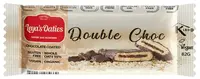 Baton de ovăz organic, umplutură de ciocolată și cacao, 82 g, Leya