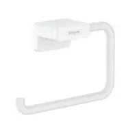 Suport hartie igienica culoare alb mat Hansgrohe AddStoris 41771700