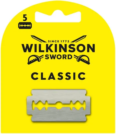 Wilkinson Sword Classic Set de lame pentru aparat de ras, 5 bucăți