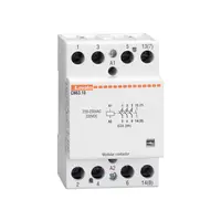 Contactor modular pentru iluminat, 63A AC1, 24VAC/DC (4NO)