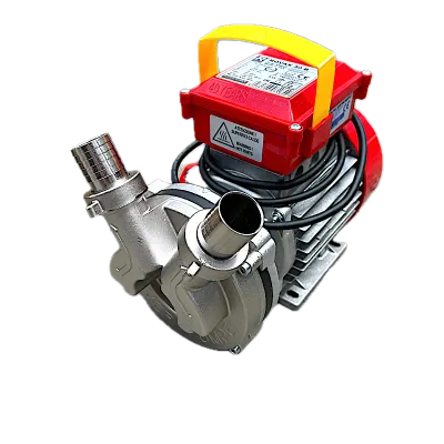 Electropompa Novax 30 B 95C, inoxidabila, pentru transvazare lichide alimentare fierbinti, bere, lapte, suc, vin - Default Title