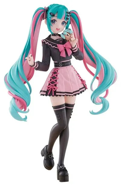 Statuetă FuRyu Animation: Hatsune Miku - Bitter & Sweet Miku (Sweet School Life), 18 cm