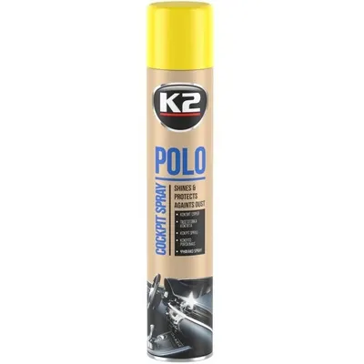 K2 Polo Cockpit Spray Silicon Bord Lamaie 750ML K407CY
