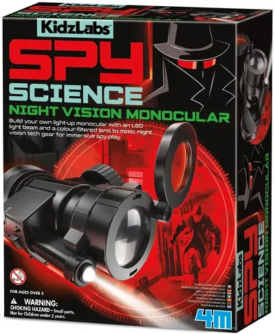 Set de știință 4M Kidz Labs - Monocular cu vedere nocturnă