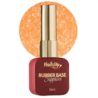 Rubber base NAILSUP Sapphire Flakes 024 10 ml