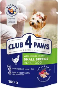 Club 4 Paws Adult Mini - Hrana umeda premium - Pui - 100g