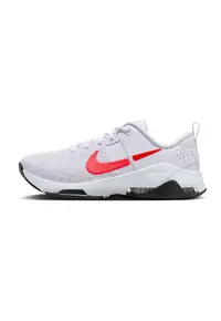Pantofi cu insertii din plasa - pentru antrenament Zoom Bella 6 - Alb optic/Rosu vermillion