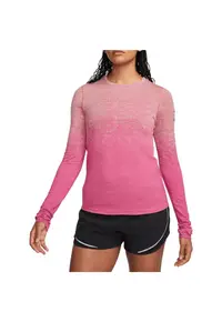 Bluza alergare dama Dri-FIT Advance Run Division SS 2023 - Roz