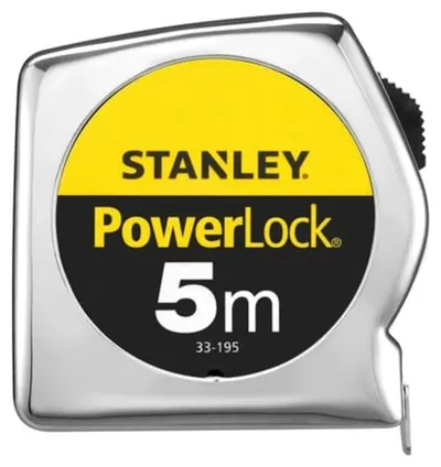 Ruletă Stanley - PowerLock 1-33-195, 5 m