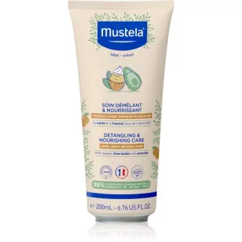 Mustela Detangling & Nourishing sampon pentru copii pentru par usor de pieptanat