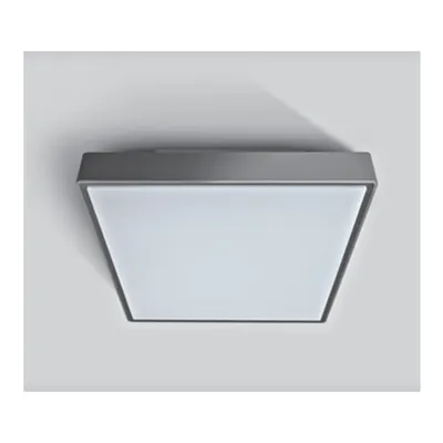 Plasto LED 15W, 3000K, 1280lm, 230V, IP65, plastic, gri