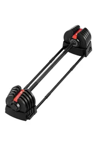 Set reglabil cu halteră și gantere 2-41 kg