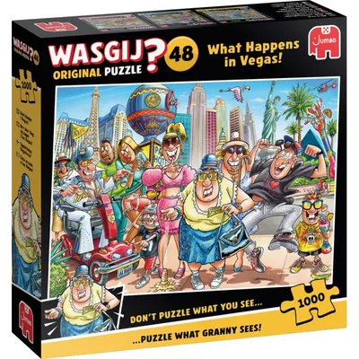 Puzzle-joc Jumbo de 1000 piese - Ce se întâmplă în Vegas